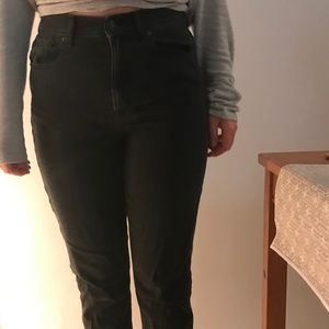 Black jeans from American Eagle
